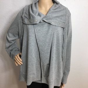 Cable & Gauge Gray Athleisure Jacket